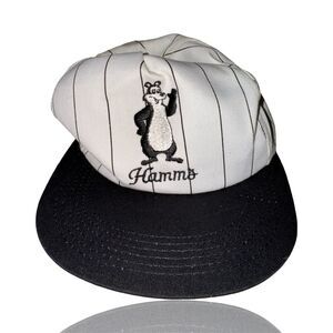 Vintage Hamm's Beer Adjustable Hat: OSFM: GUC: Chicago: True Vintage